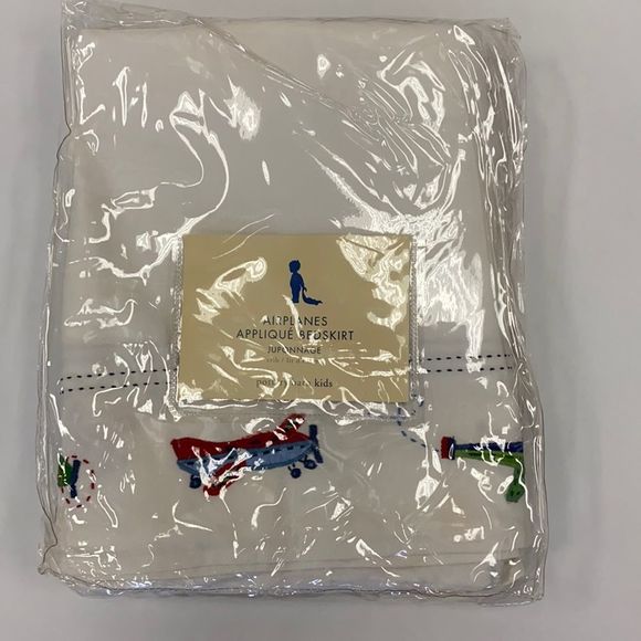 Pottery Barn Kids Other Pottery Barn Kids Airplanes Crib Bed Skirt Poshmark